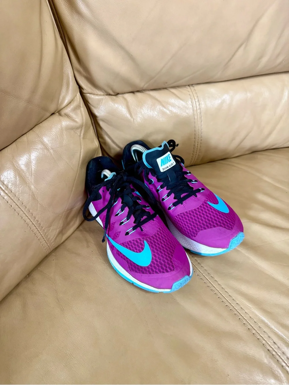 Nike Air Zoom Elite 7 Fuchsia Clearwater Running Shoes Women’s 6